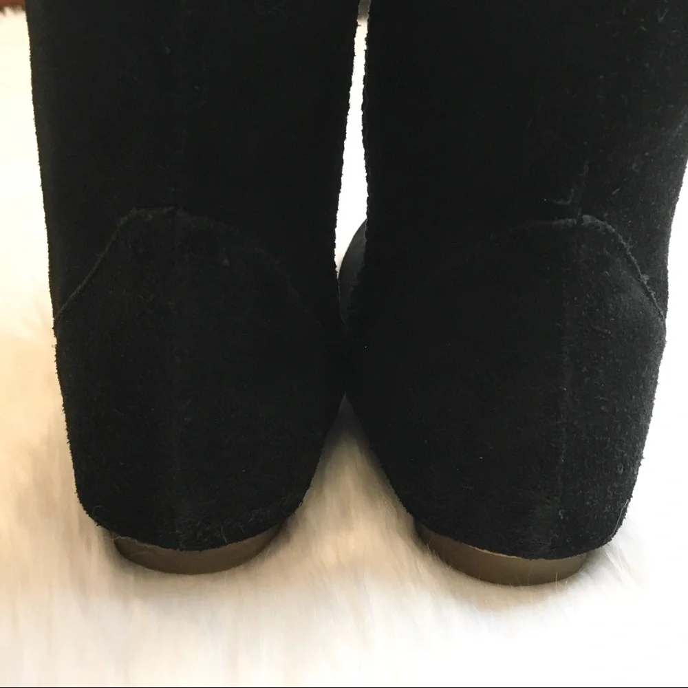 Reef | Arabian Braid Black SuedeTall Boots